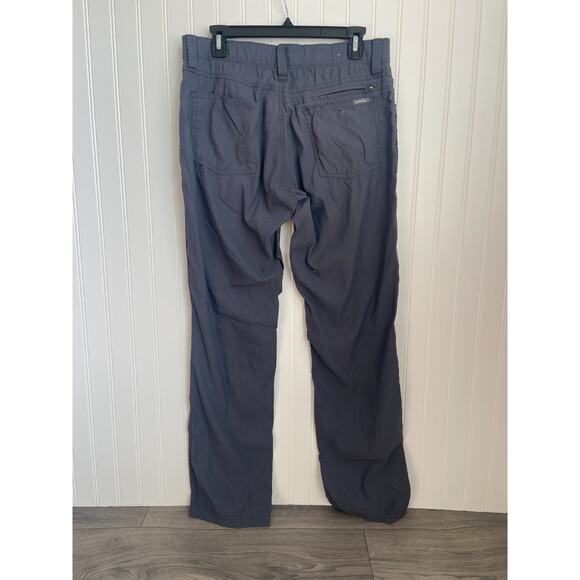 Eddie Bauer Men's Tech Pants Stretch Lightweight Gray 32WX32L Hiking Gorpcore - Picture 4 of 4